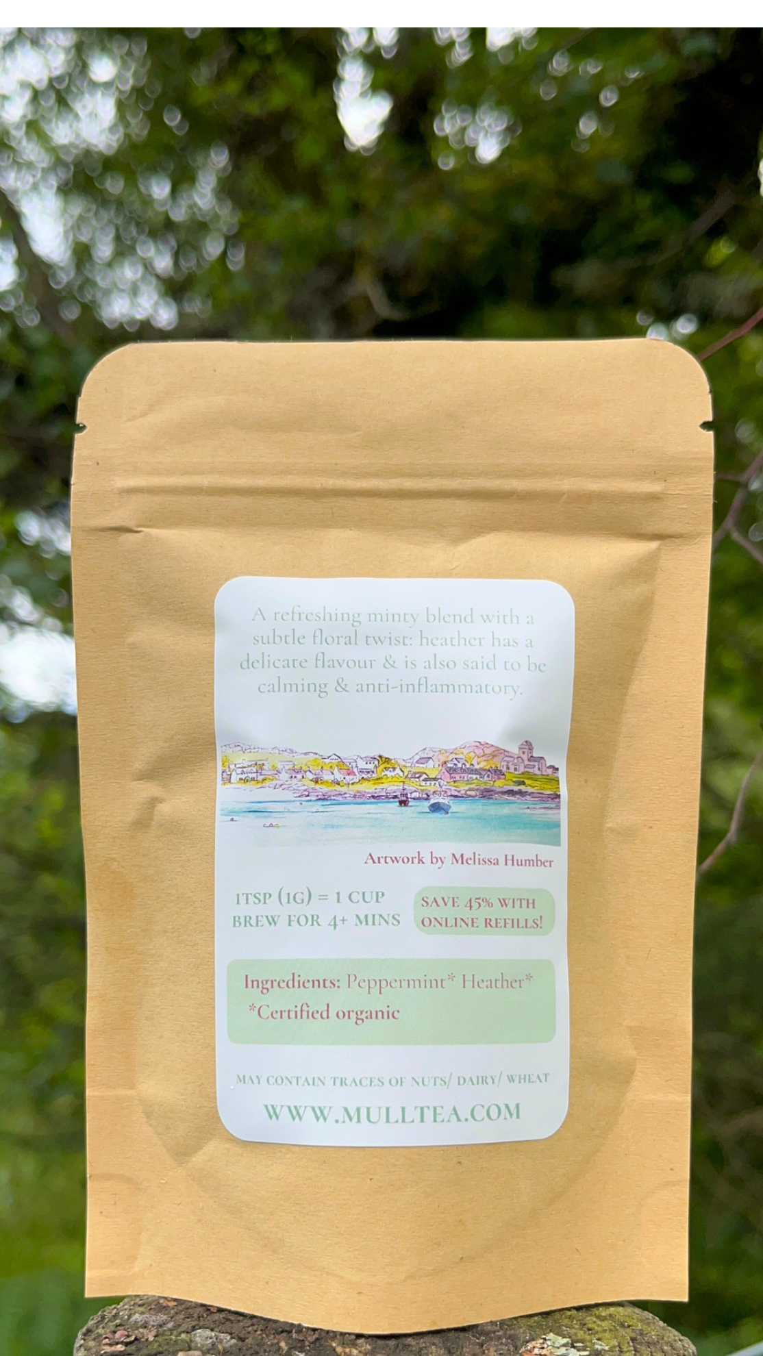 Peppermint & Heather- Organic mint infusion