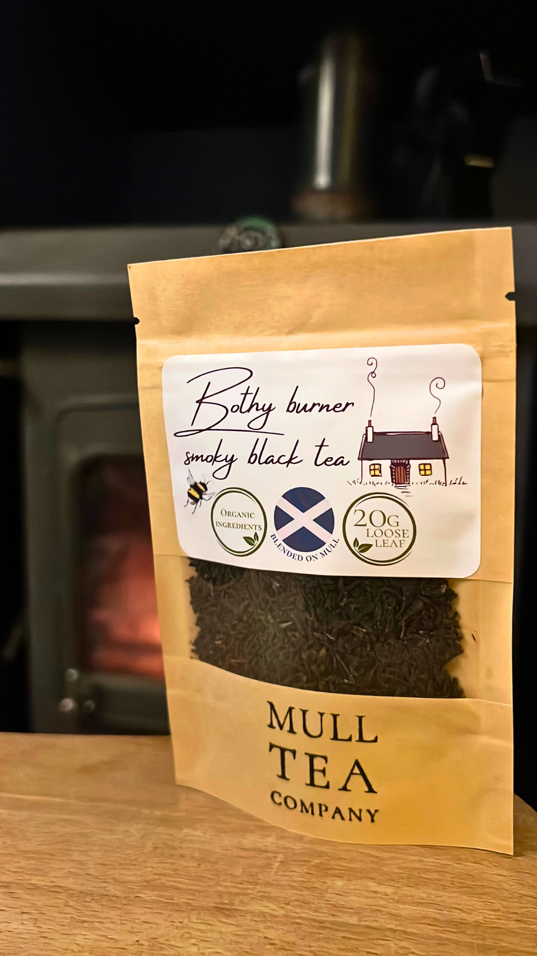 Bothy burner - Organic smoky breakfast tea