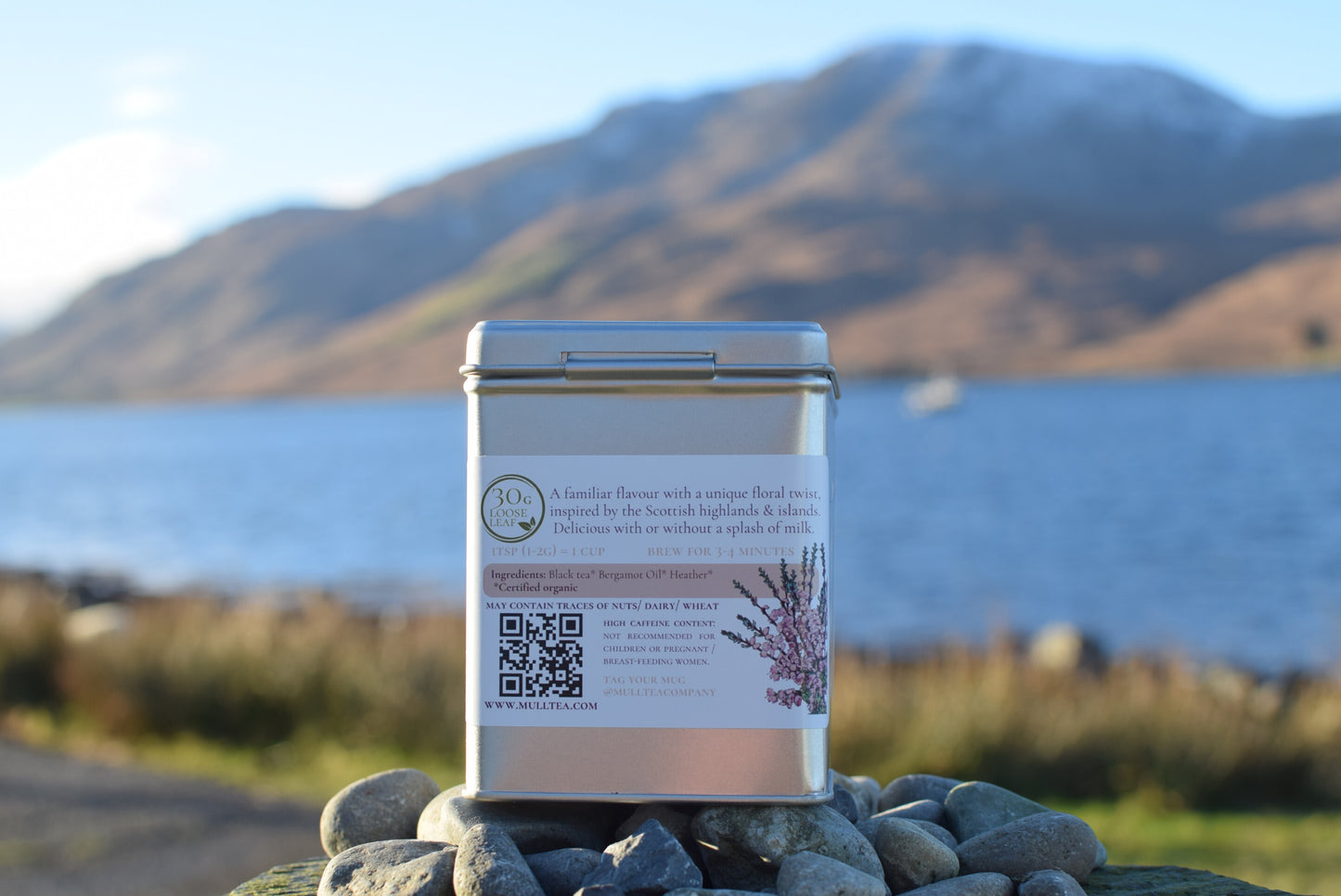 Earl grey with heather - Organic black tea