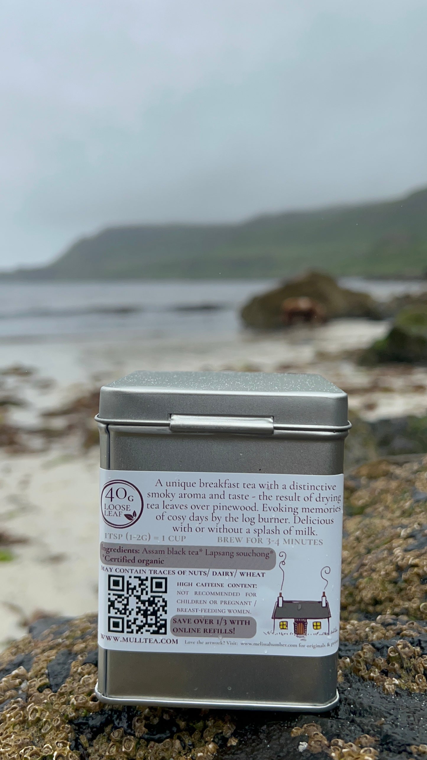 Bothy burner - Organic smoky breakfast tea