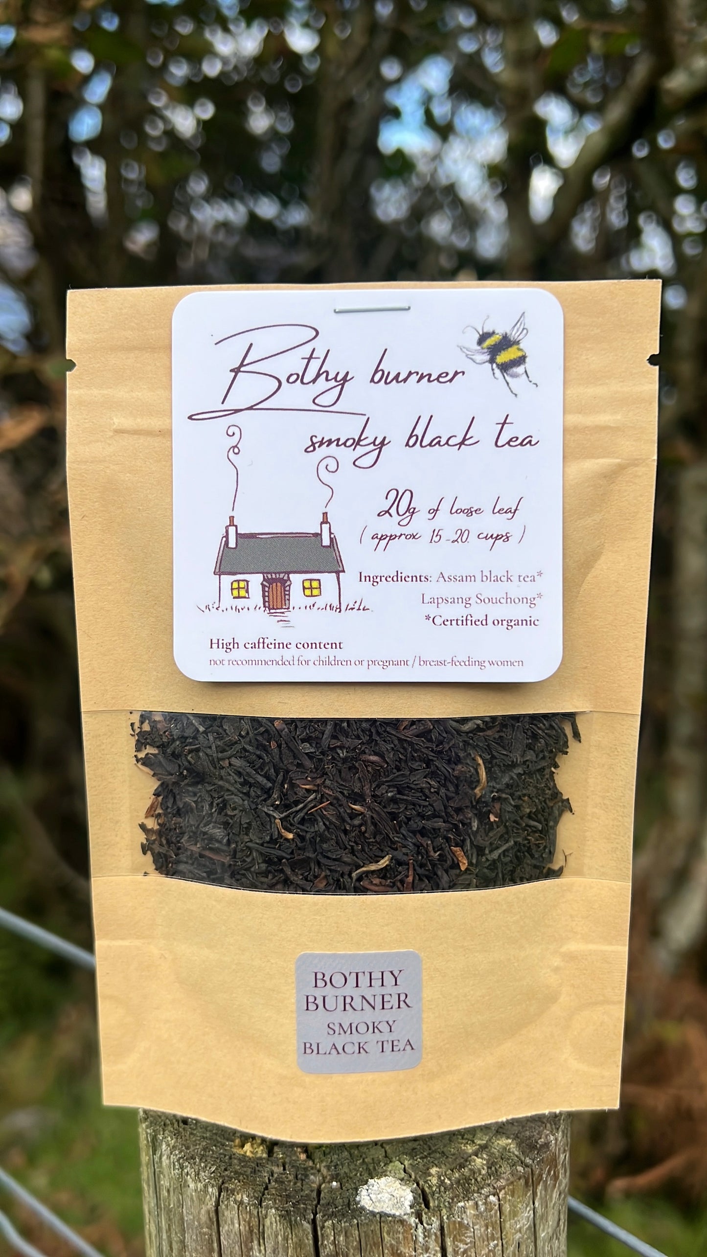 Bothy burner - Organic smoky breakfast tea