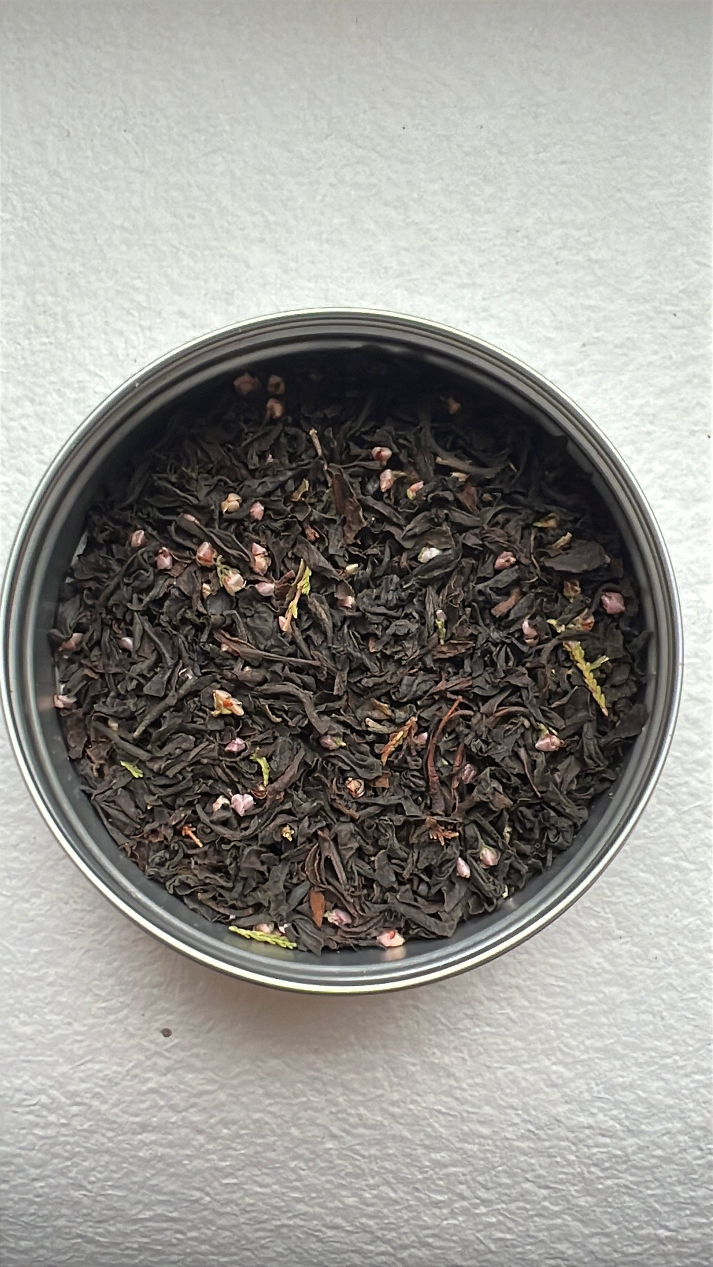 Trio of tin caddys organic tea gift set - breakfast teas