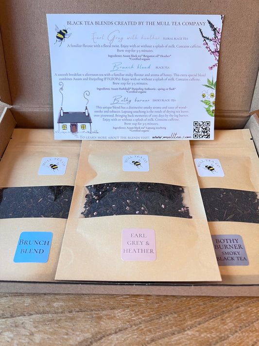 Letterbox organic tea gift set - 3 breakfast tea blends
