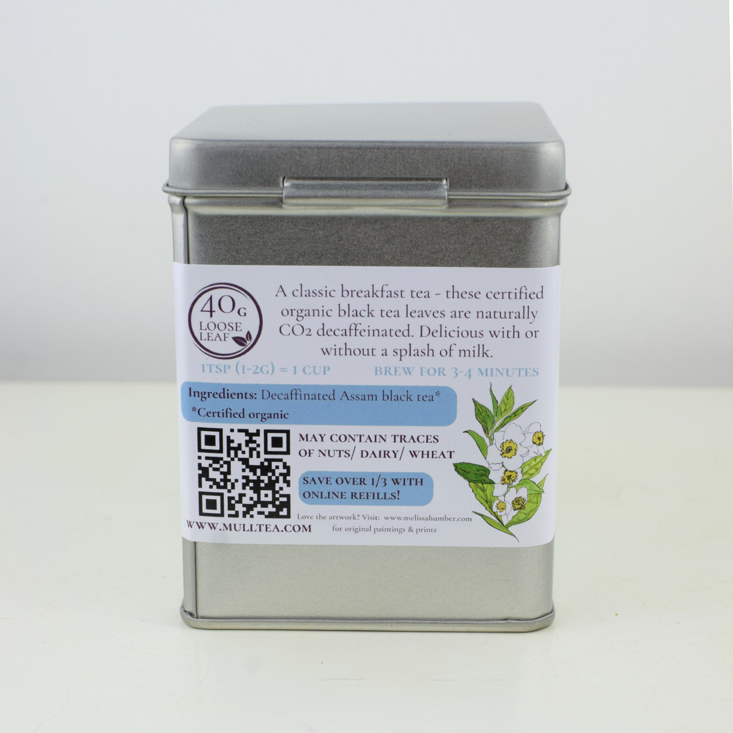 *NEW* Organic Decaffeinated Breakfast Tea