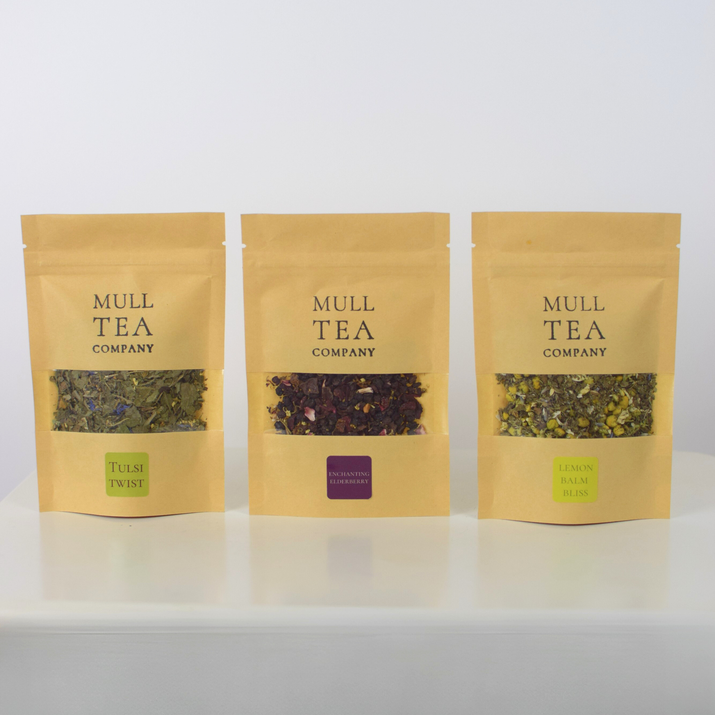 Letterbox organic tea gift set - 3 herbal infusions