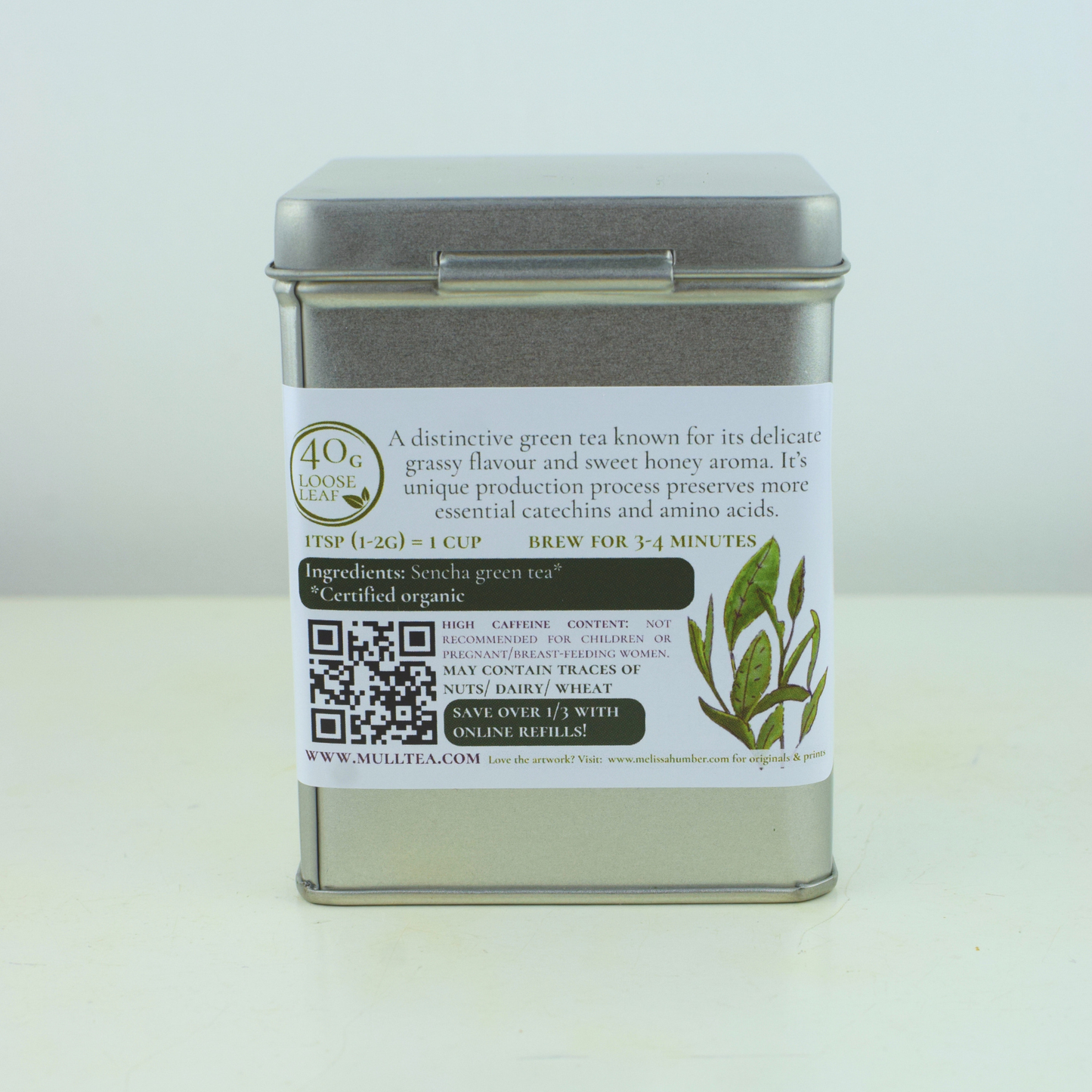 Sencha Green - Organic pure green tea
